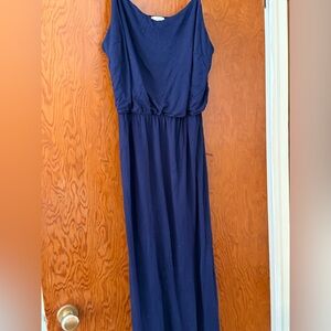 GAP Navy Blue Maxi Dress